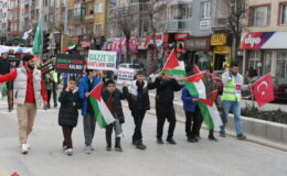 Filistin’e destek için yürüdüler