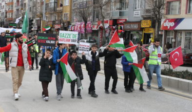 Filistin’e destek için yürüdüler